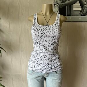 Little hearts tank‎ top 🤍🍦🫧 from Gap